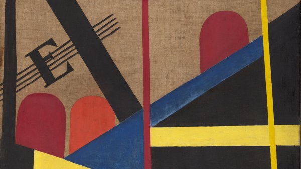 Gran pintura del ferrocarril. László Moholy-Nagy