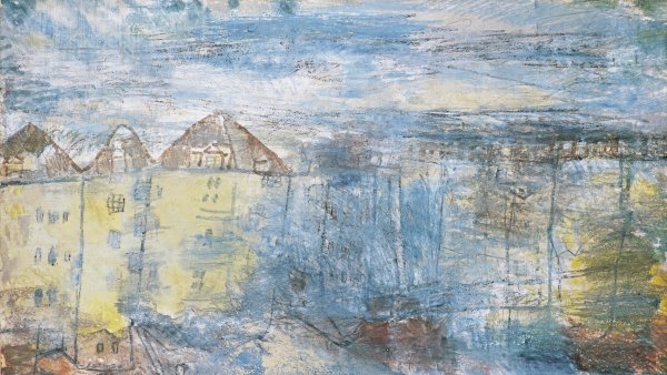 Vista a una plaza, 1912, 10. Paul Klee
