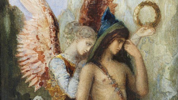 Las voces. Gustave Moreau