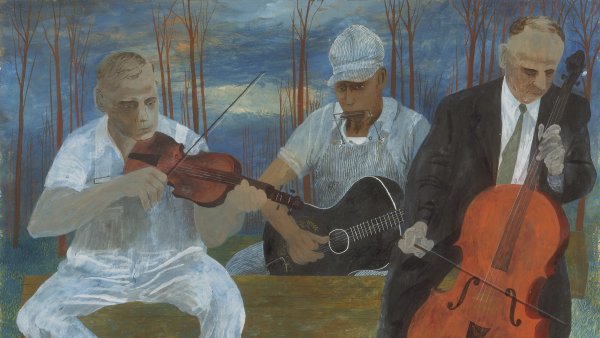 Orquesta de cuatro instrumentos. Ben Shahn