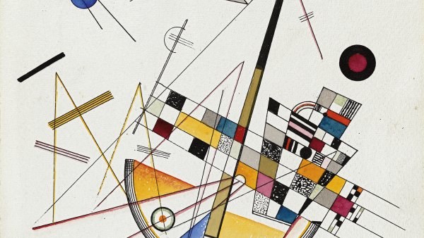 Tensión suave n.º 85. Wassily Kandinsky