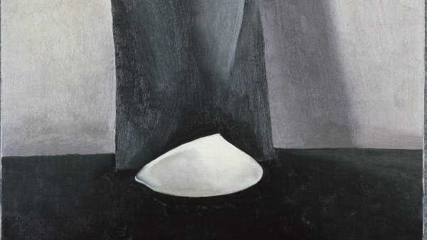 Concha y viejo tablón de madera V. Georgia O'keeffe