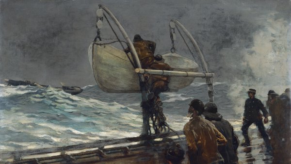 La señal de peligro. Winslow Homer