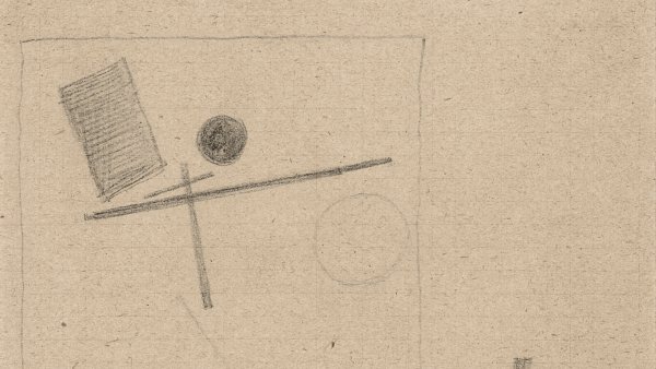 Dibujos suprematistas. Kazimir Malévich