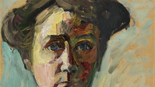 Autorretrato. Gabriele Münter