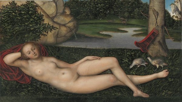 La ninfa de la fuente. Lucas el Viejo Cranach