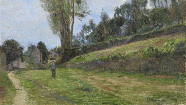 Calle de Ruán. Paul Gauguin