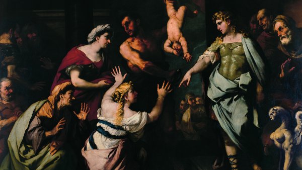 El juicio de Salomón. Luca Giordano