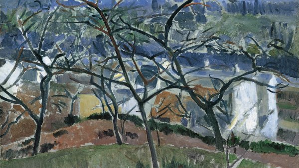 Paisaje en los alrededores de Chatou. André Derain