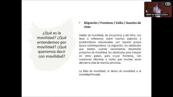 Conferencia | El eterno camino: movilidad artística - Herman Bashiron | Periplos y migraciones (6/9)