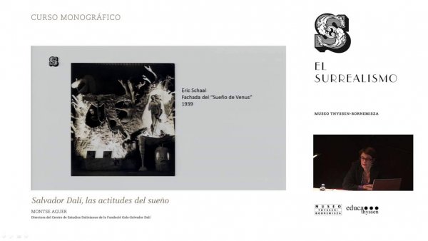 Curso "El surrealismo". Montse Aguer: Salvador Dalí, las actitudes del sueño.