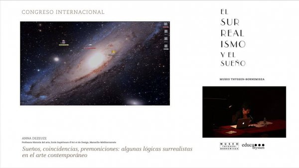 Congreso "El surrealismo y el sueño". Anna Dezeuze: Sueños, coincidencias, premoniciones.