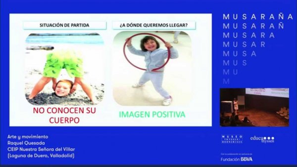 Musaraña / Raquel Quesada: Arte y Movimiento en educación Infantil