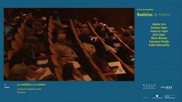 La realidad y su sombra / Conferencia de  Gustavo Martín Garzo