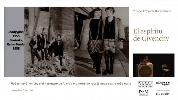 Givenchy y la vida moderna. Conferencia de Lourdes Cerrillo / "El espíritu de Givenchy".