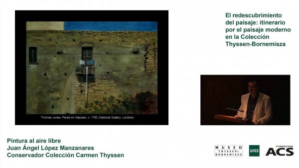 Curso: El redescubrimiento del paisaje. Juan Ángel López Manzanares:  Pintura al aire libre.