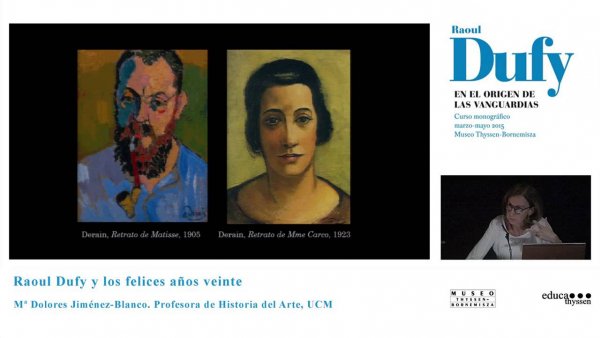 Raoul Dufy y los felices años veinte. Mª Dolores Jiménez-Blanco.