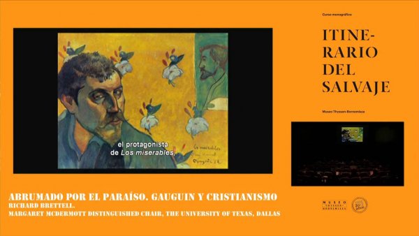 Curso "Itinerario del salvaje". Richard Brettell: Abrumado por el Paraíso. Gauguin y cristianismo