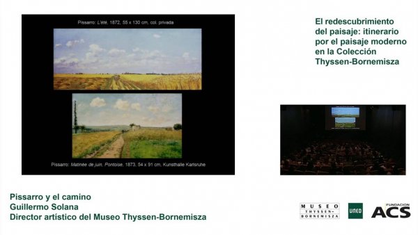 Curso: El redescubrimiento del paisaje. Guillermo Solana: Pissarro y el camino.