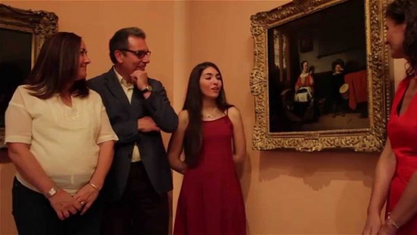 Proyecto Nosotras. Marina, José Manuel, Silvia, Begoña y Javier , diálogos en el Museo