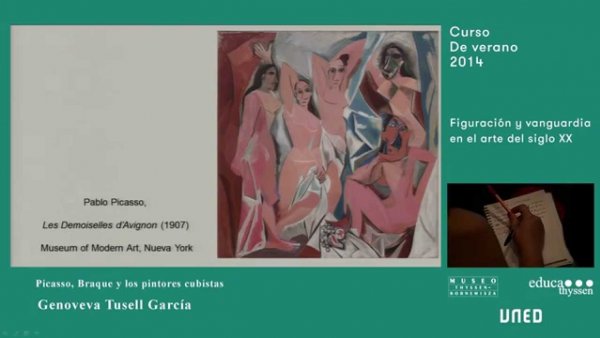 Curso: Figuración y vanguardia. Genoveva Tusell: Picasso, Braque y los pintores cubistas.
