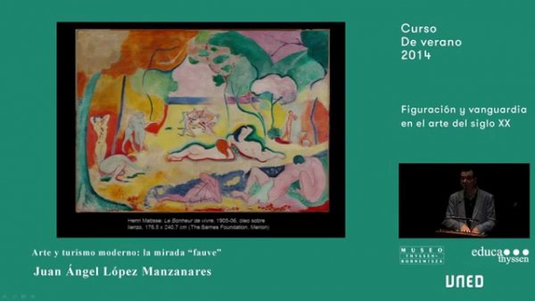 Curso: Figuración y vanguardia. Juan Ángel López: Arte y turismo moderno.