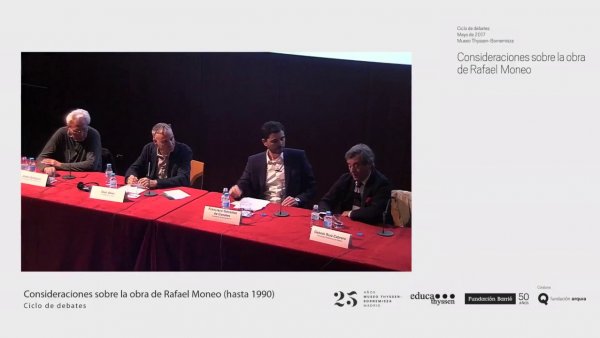 Mesa redonda. La obra de Rafael Moneo hasta 1990 