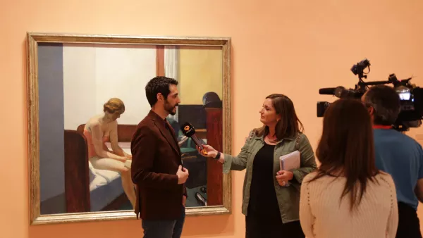 Presentación de Nubla en las salas del Museo