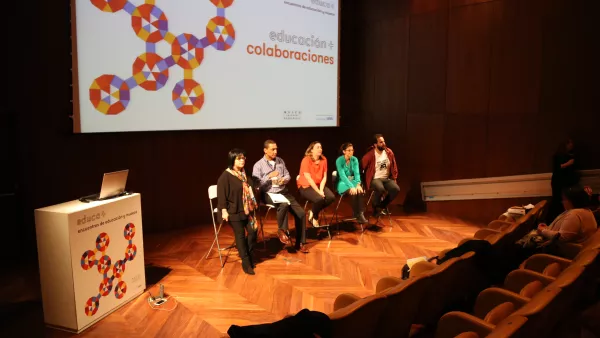 Mesa redonda del encuentro Educa+ Colaboraciones