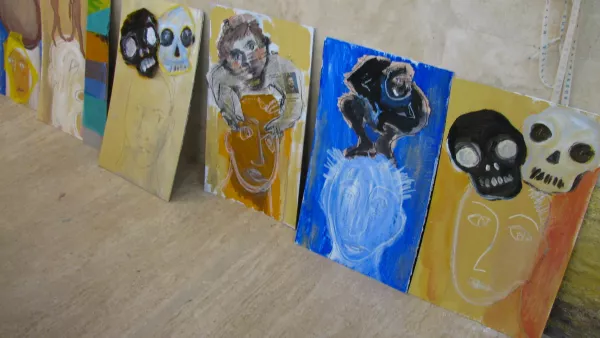 Imagen del Taller de Artista de Eva Lootz