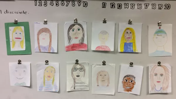 Dibujos de los estudiantes de Brookwood School 