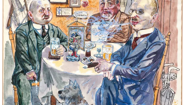 Tertulia. George (Georg Ehrenfried Grosz) Grosz