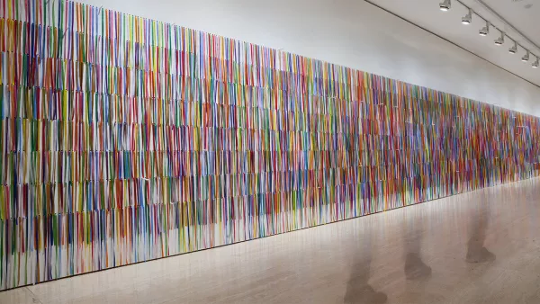 Obra en la exposición Lección de Arte