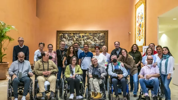 Participante durante el desarrollo de un taller