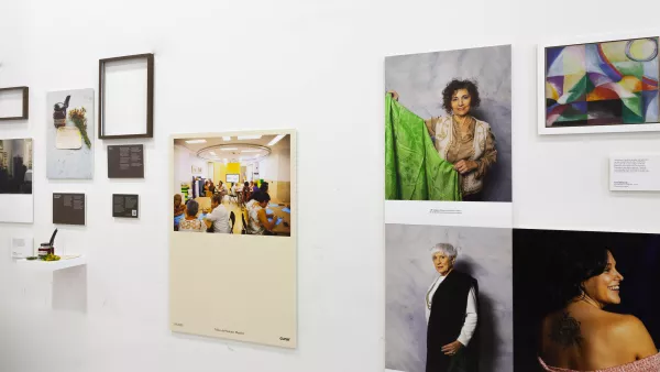 Sala de exposición de la muestra
