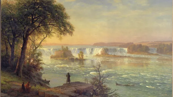 Las cataratas de San Antonio. Albert Bierstadt