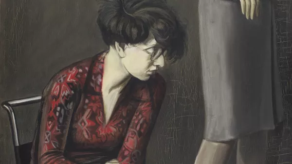 Doble retrato de Hilde II. Karl Hubbuch
