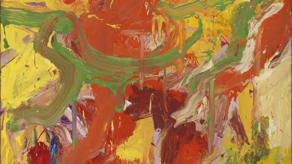 Hombre rojo con bigote. Willem de Kooning