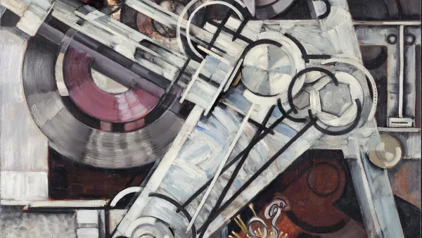 La taladradora. Frantisek Kupka