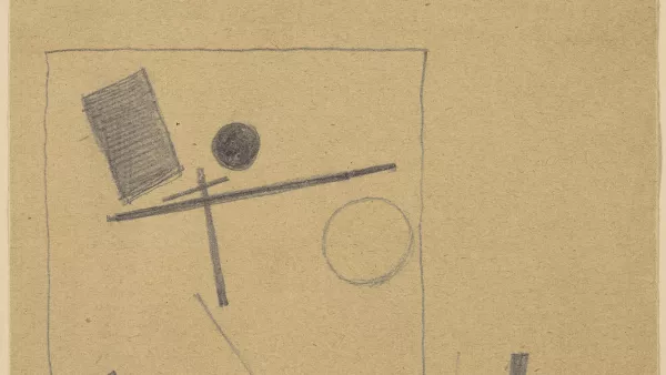 Dibujos suprematistas. Kazimir Malévich