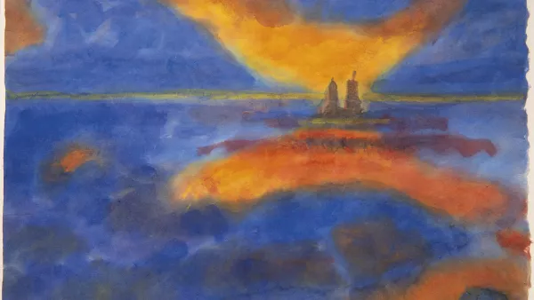 Nubes rojas. Emil (Emil Hansen)  Nolde