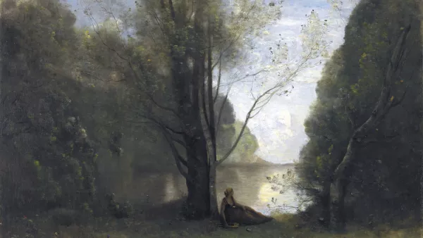 La Soledad. Recuerdo de Vigen, Limusín. Jean-Baptiste-Camille Corot