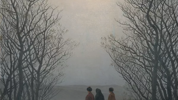 Mañana de Pascua. Caspar David Friedrich