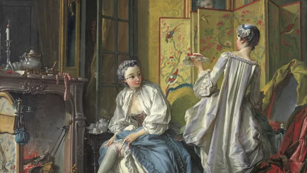 La toilette. François Boucher