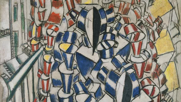 La escalera (Segundo estado). Fernand Léger
