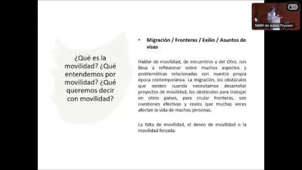 Conferencia | El eterno camino: movilidad artística - Herman Bashiron | Periplos y migraciones (6/9)
