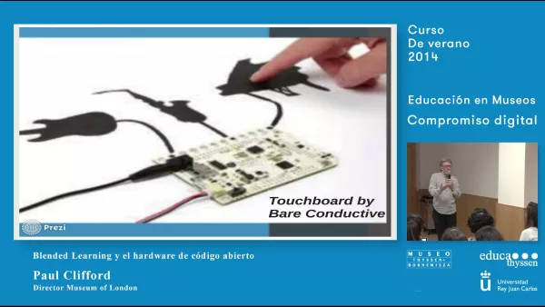 Curso: Educación y museos. Compromiso digital / P. Clifford: Blended Learning