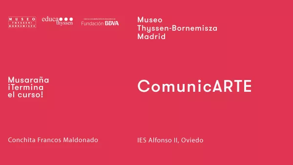 Musaraña / ¡Terminan las clases! / Conchita Francos Maldonado: ComunicARTE