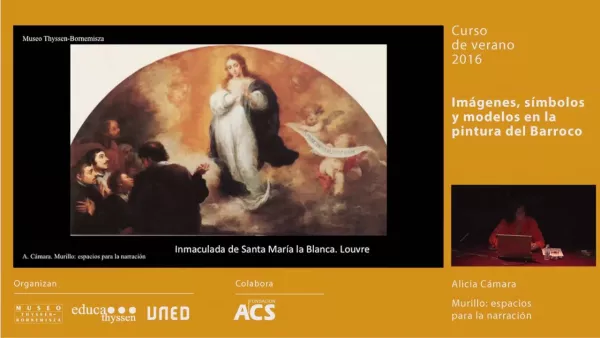 Murillo: espacios para la narración / Conferencia de Alicia Cámara