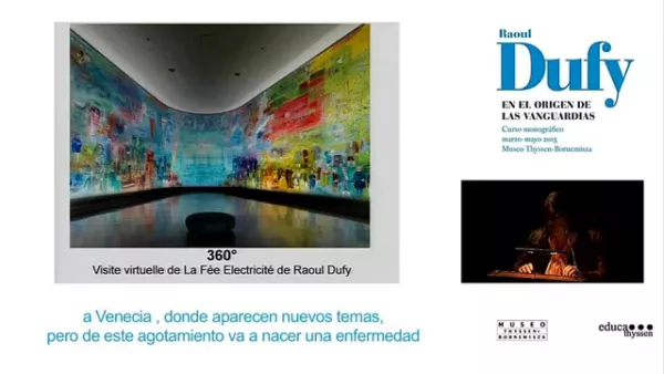 «El carguero negro»: las últimas obras de Raoul Dufy. Conferencia de Sophie Krebs.